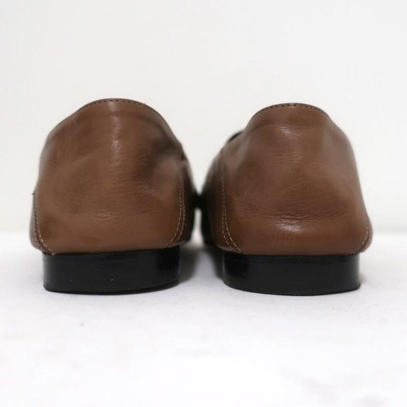 Isabel Marant Feenie Convertible Loafers Brown Studded Leather Flats Size 36 - Picture 8 of 10